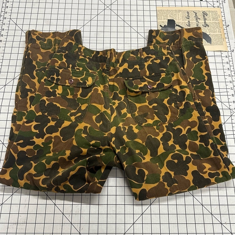 Gun Club Sportswear VNTG 1990s sz 36 x 31 Duck camo pants A54 - Picture 3 of 5